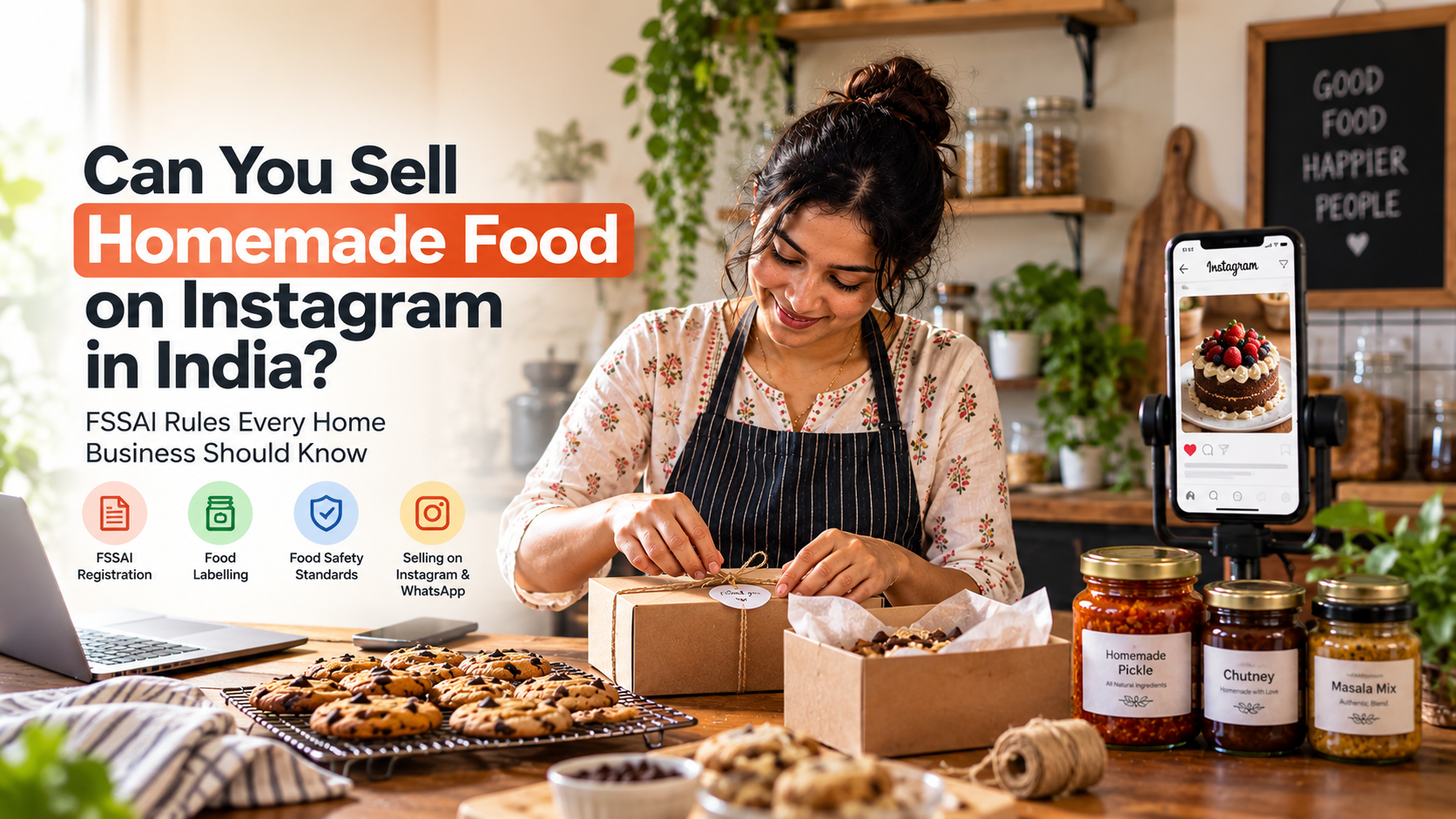 Can You Sell Homemade Food on Instagram in India? FSSAI Rules Every Home Business Should Know